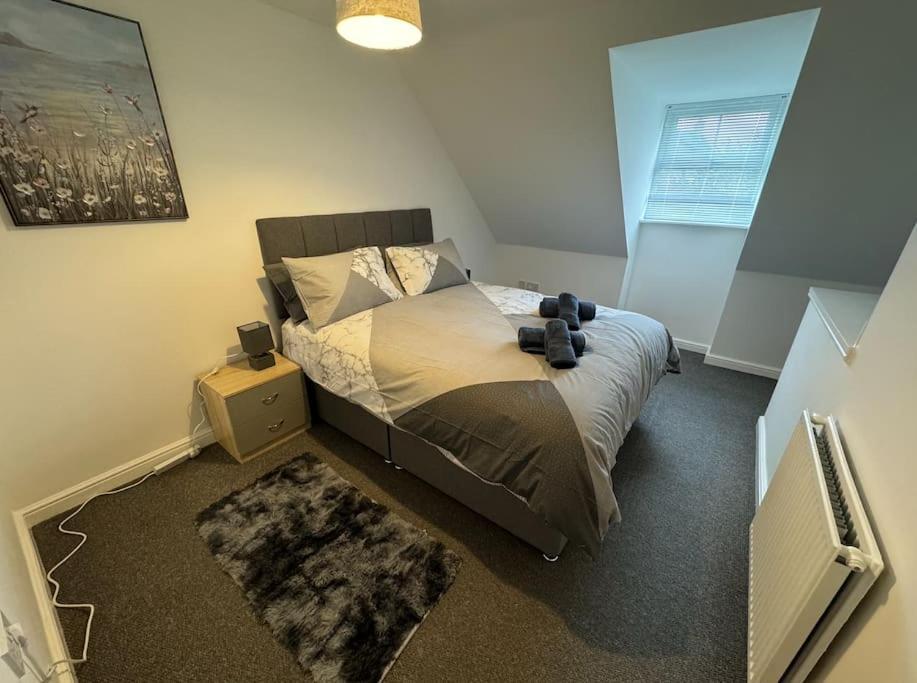 Villa Modern Townhouse - 3 Bed 2.5 Bath 2 Private Gated Parking Wellingborough Exterior foto